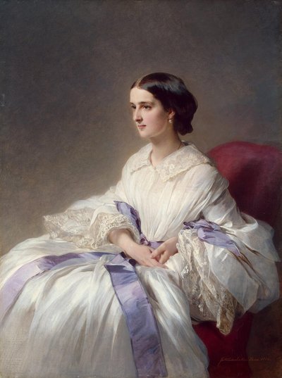 Gravin Olga Shuvalova door Franz Xaver Winterhalter